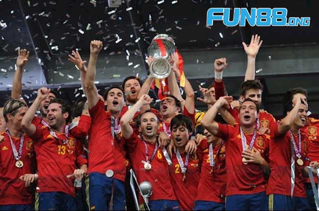 Đội tuyển Tây Ban Nha vô địch Euro 2012